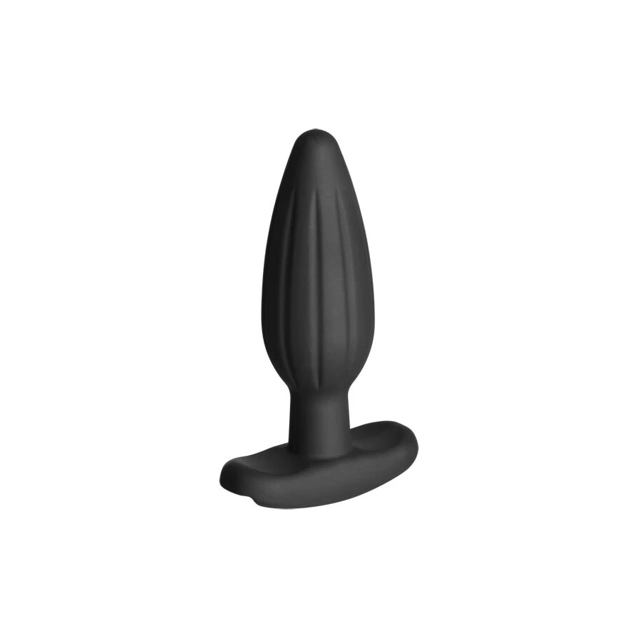 ELECTRASTIM - SILIKON SCHWARZ ROCKER BUTT PLUG MITTEL